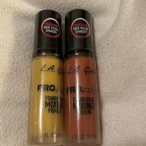 L.A. Girl Pro Color Foundation Mixing Pigment Orange & Yellow Set